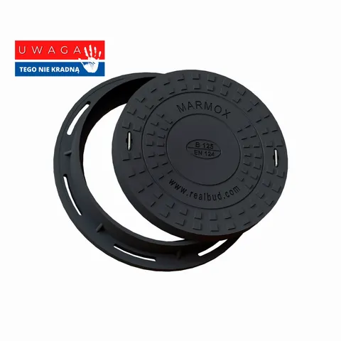 Właz BO 800 H75 polimerobeton MARMOX prześwit 760 mm