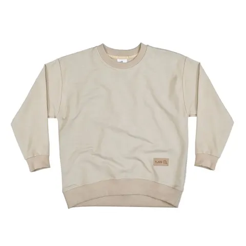 Bluza Sweatshirt OVER beige (mama&dziecko)