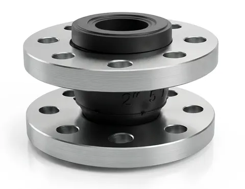Kompensator gumowy DN 100 kołnierzowy L=15 cm