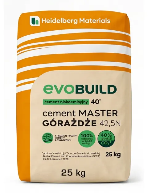 Cement MASTER 42,5N (CEM II/B-M (S-LL) evoBuild 120 dni, 25 kg