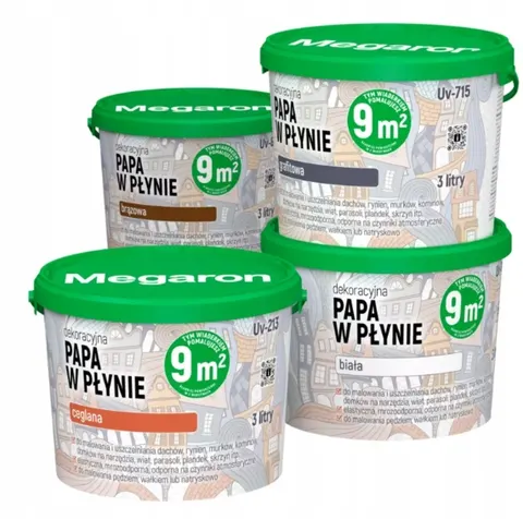 Papa w płynie Megaron 3L kolory do wyboru