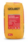 Zaprawa murarska IZOLBET ZM-cwM10, 25 kg, 48 szt./pal.