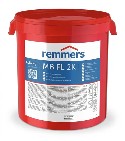 REMMERS MB FL 2K, 6,67 kg, Hydroizolacja zespolona typu 3w1