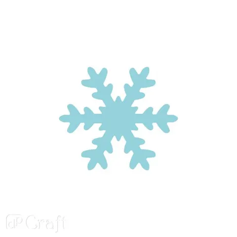 Dziurkacz ozdobny dpCraft Śnieżynka 7,6 cm do papieru i pianki