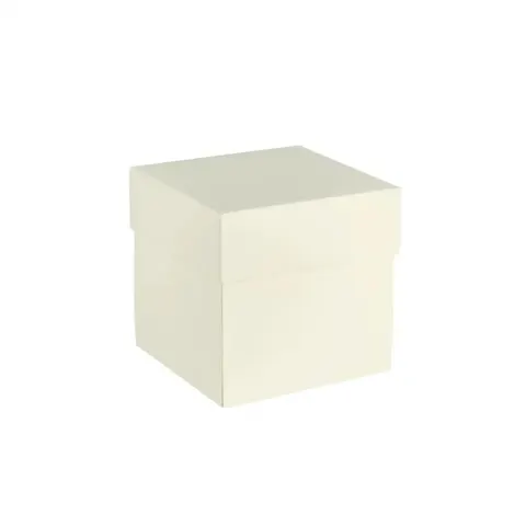 Pudełko exploding box Kremowe Rzeczy z Papieru 8 x 8 x 8 cm