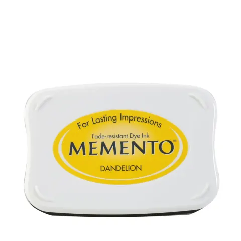 Tusz do stempli Żółty Memento Dandelion Tsukineko