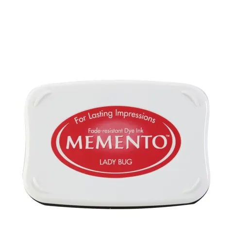 Tusz do stempli Czerwony Memento Lady Bug Tsukineko