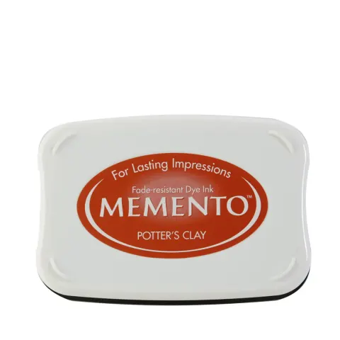 Tusz do stempli Ceglany Memento Potter's Clay Tsukineko