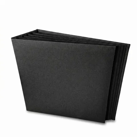 Album Bazyliszek Czarny 4 karty Eco Scrapbooking 16,2x16,5 cm