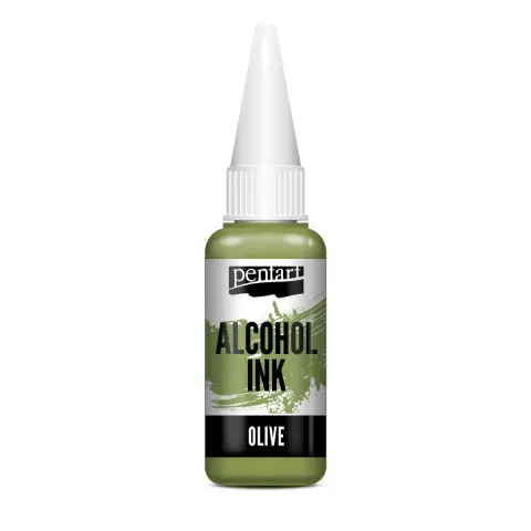 Tusz alkoholowy Media Ink Pentart Olive oliwkowy 20 ml