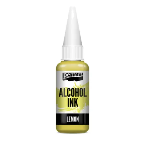Tusz alkoholowy Media Ink Pentart Lemon cytrynowy 20 ml