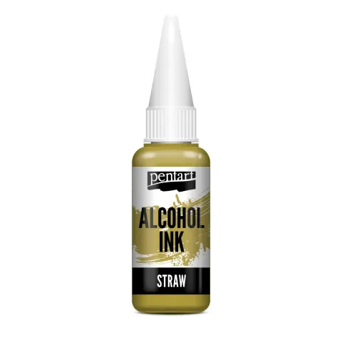 Tusz alkoholowy Media Ink Pentart Straw słomkowy 20 ml
