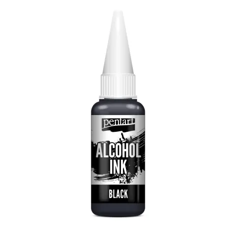 Tusz alkoholowy Media Ink Pentart Black czarny 20 ml