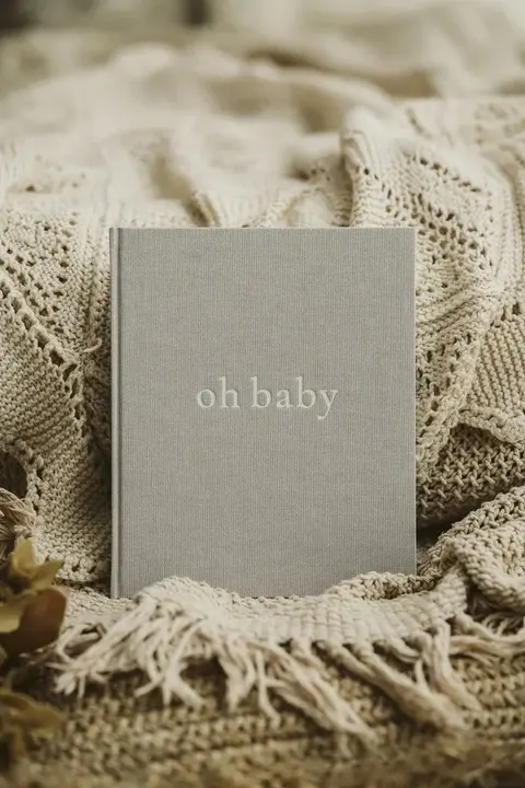 OUTLET Pamiętnik dziecka Oh Baby Grey Mommy Planner