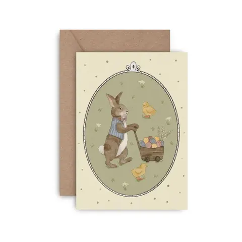 Kartka na wielkanoc - Easter Bunny | Mommy Planner