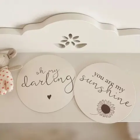 Dwustronna karta do zdjęć – sunshine / oh my darling | Mommy Planner