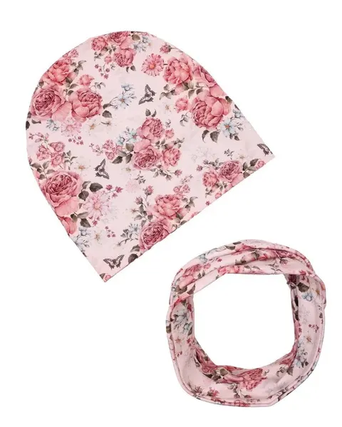 Czapka z kominem ROMANTIC