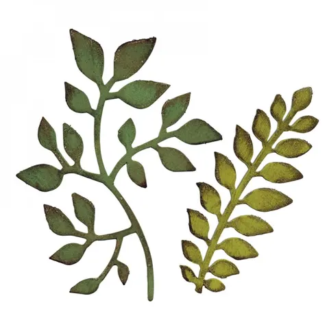 Wykrojnik Bigz Garden Greens Sizzix