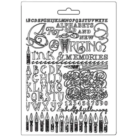 Foremka tekstura Pióra Stalówki A5 Calligraphy
