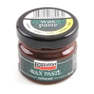 Pasta woskowa Pentart Żółta 20 ml