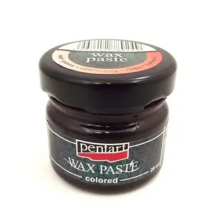 Pasta woskowa Pentart Czerwona 20 ml