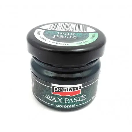 Pasta woskowa Pentart Zielona 20 ml