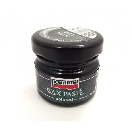 Pasta woskowa Pentart Czarna 20 ml
