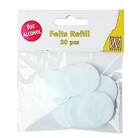 Filcowe wkłady 3 cm 20 sztuk