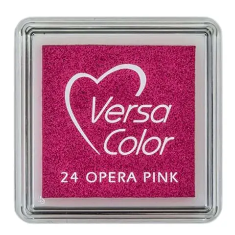 Tusz VersaColor pigmentowy Tsukineko Opera Pink – Ciemny Róż poduszka do stempli mała