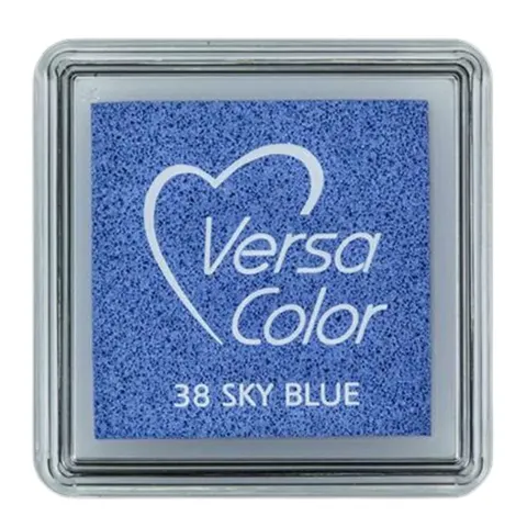 Tusz VersaColor pigmentowy Tsukineko Sky Blue – Błękitny poduszka do stempli mała