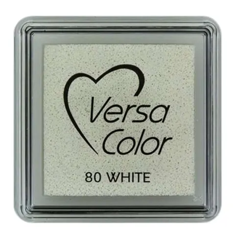 Tusz VersaColor pigmentowy Tsukineko White Biały poduszka do stempli mała