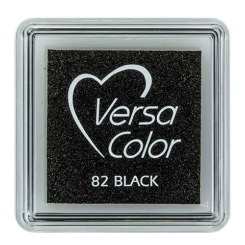 Tusz VersaColor pigmentowy Tsukineko Sky Black – Czarny poduszka do stempli mała
