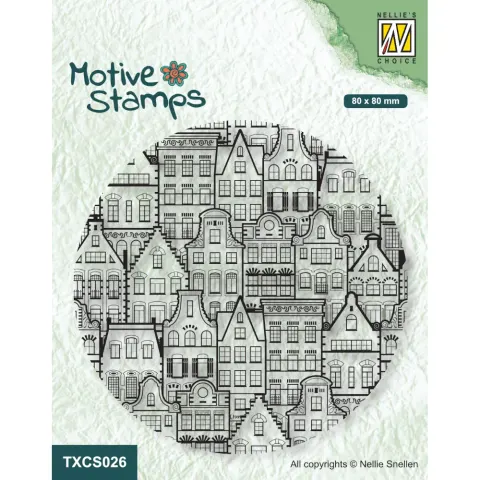 Stempel Tańczące Domy Nellie's Choice