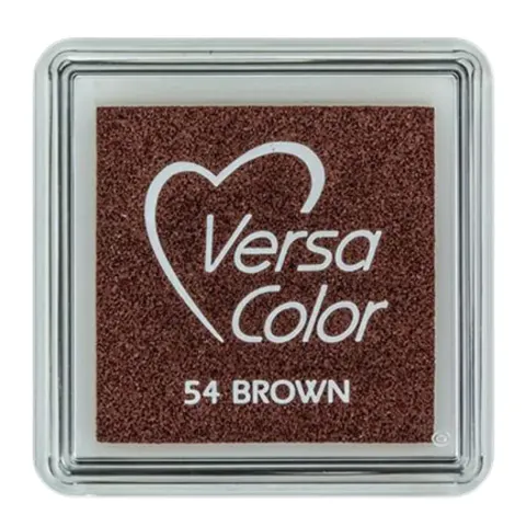 Tusz VersaColor pigmentowy Tsukineko Brown – Brązowy poduszka do stempli mała