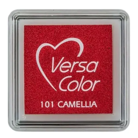 Tusz VersaColor pigmentowy Tsukineko Camellia – Kamelia poduszka do stempli mała