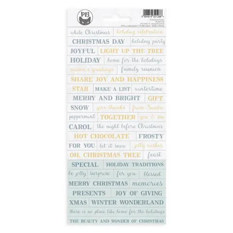 Arkusz naklejek Christmas Charm 01 - P13