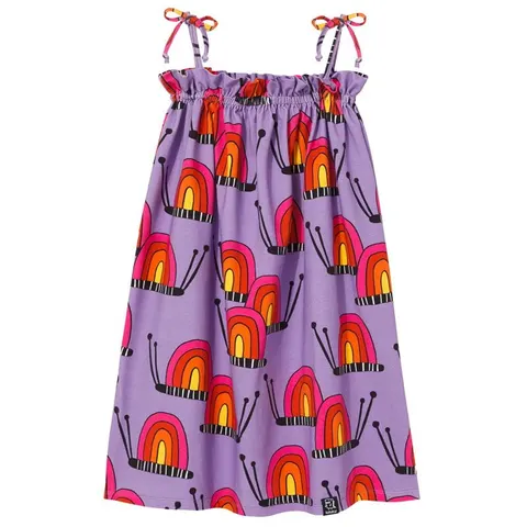 Sukienka STRIPE DRESS purple snails
