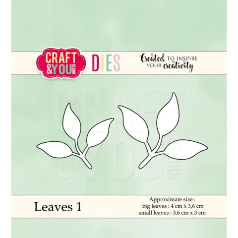 Wykrojnik Listki 1 Craft & You Design