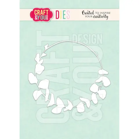 Wykrojnik Eukaliptusowy Wianek Craft & You Design