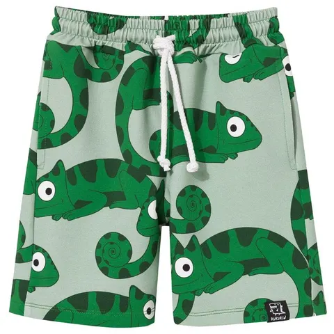 Szorty POCKET SHORTS green chameleons