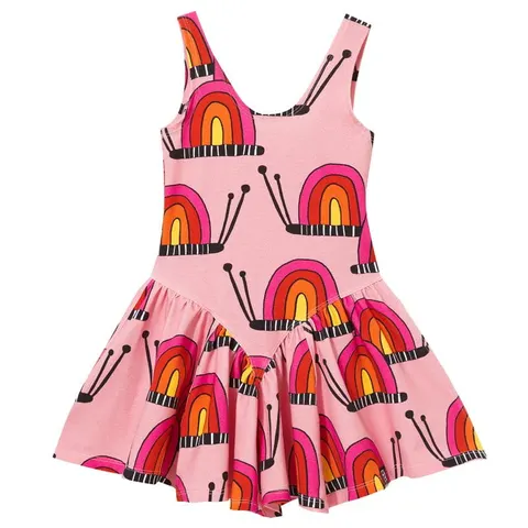 Sukienka BALERINA DRESS pink snails