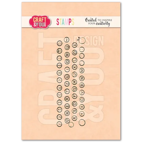 Vintage Keyboard Stempel
