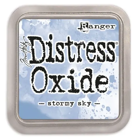 Tusz Ranger Tim Holtz Distress Oxide – Stormy Sky (Szaroniebieski)
