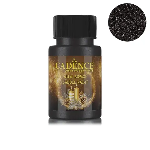 Farba do malowania świec i mydeł Czarna 50 ml Cadence