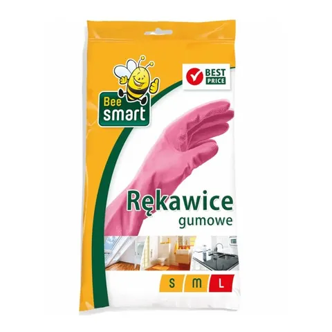 PACLAN BEE SMART Rękawice gumowe rozmiar L, 2 szt