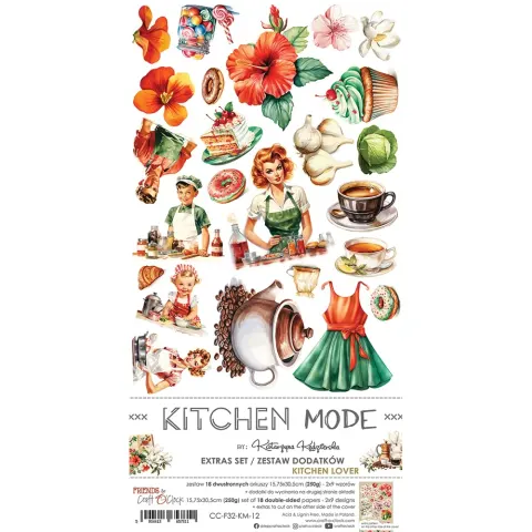 Kitchen Mode Zestaw Dodatków Kitchen Lover | Craft O'Clock