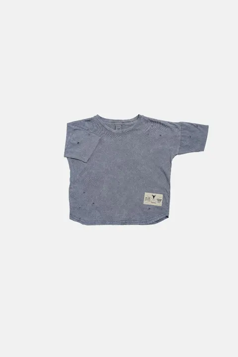 Koszulka 006B WIDE TORN TEE deep blue