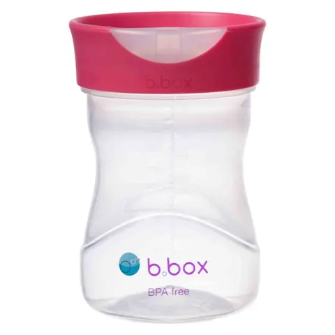 Kubek treningowy do nauki picia 240 ml MALINOWY | b.box