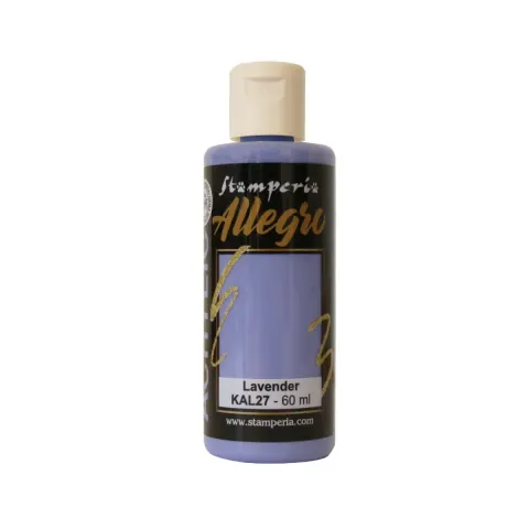 Farba Akrylowa Allegro Lawenda Stamperia 60 ml