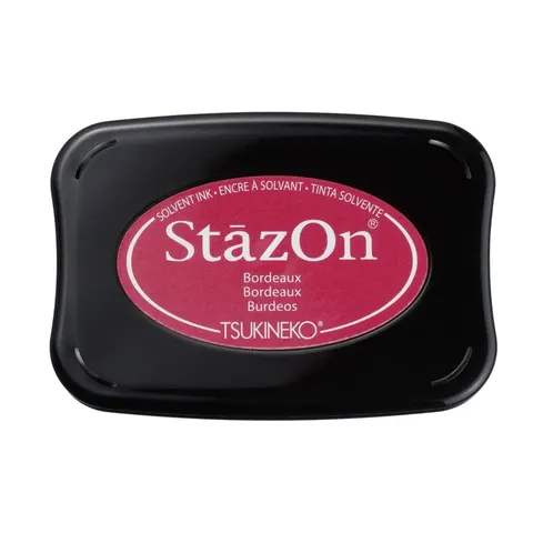 Tusz StazOn Bordeaux - Bordowy